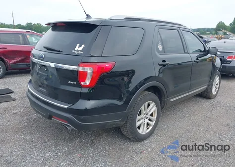 2018 Ford Explorer Xlt из США, поврежденный, VIN 1FM5K8D81JGB94119